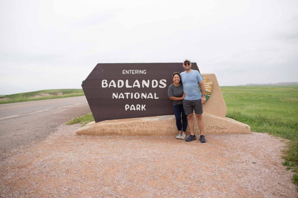 badlands national park roadtrip with kids from kansas city to yellowstone