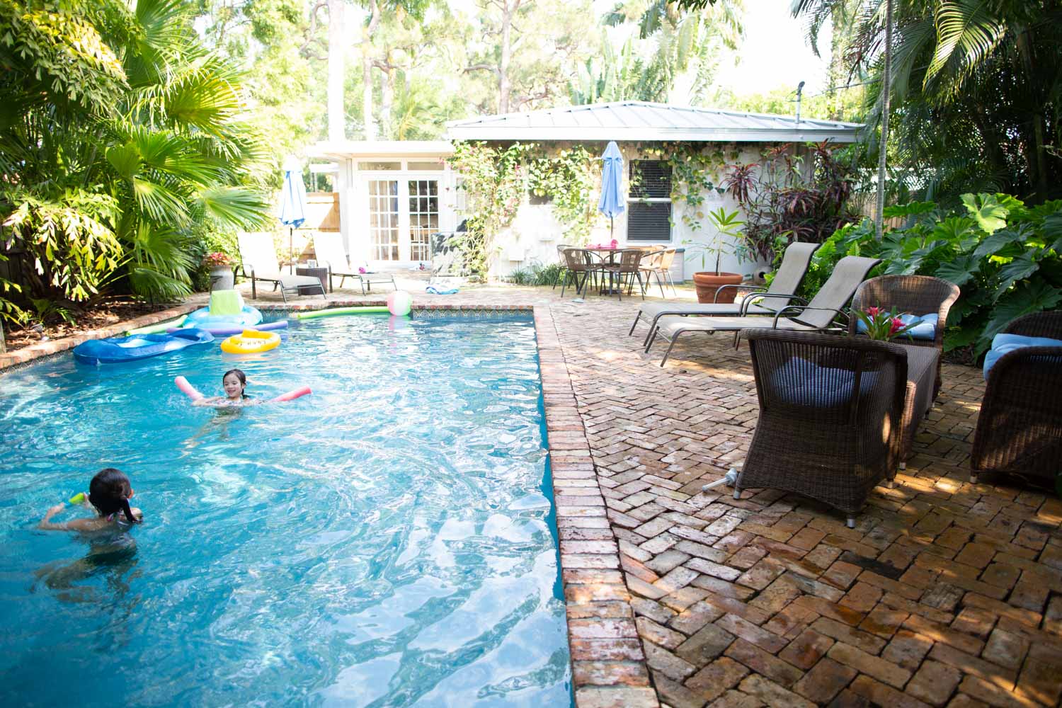 fort lauderdale family vacation with little kids and recommended VRBO pool