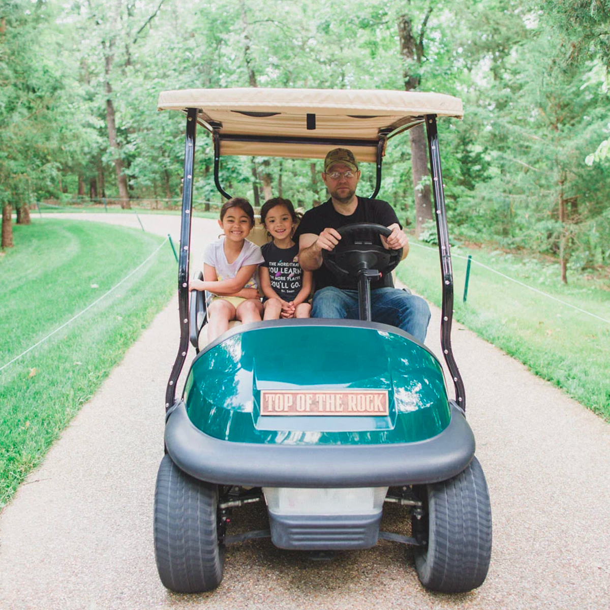 top of the rock golf cart tour prices near me